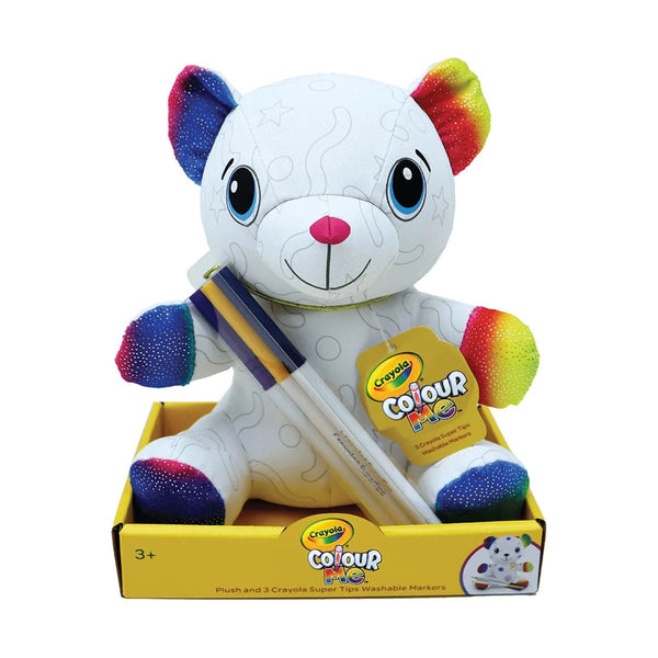 CRAYOLA COLOUR ME PLUSH BEAR