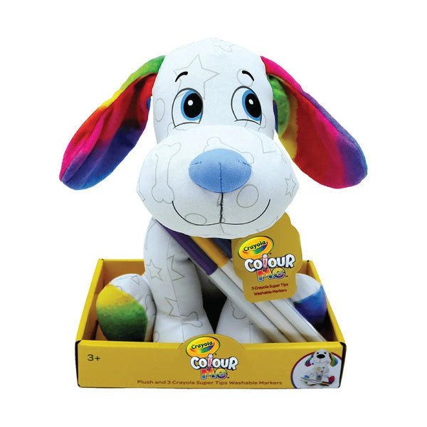 CRAYOLA COLOUR ME PLUSH PUPPY