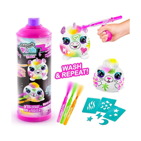 Canal Toys - PLUSH NEON MINI MYSTERY 2PACK