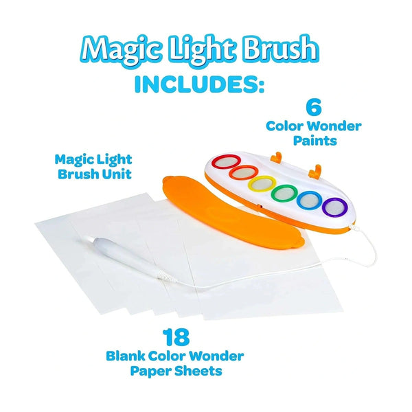 Crayola - Color Wonder Magic Light-Up Brush (Ml Pack)