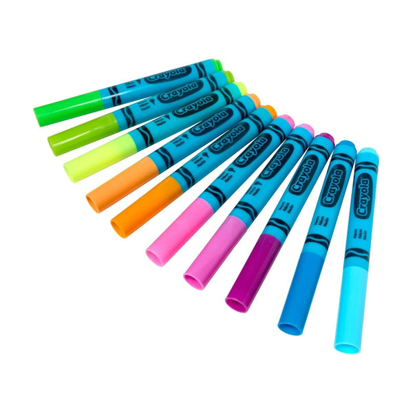 Crayola - Neon Range 10Ct Bl Markers
