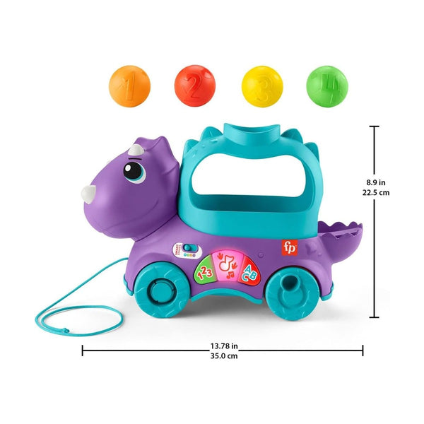 Fisherprice - Poppin Triceratops- Qe