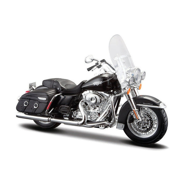 Maisto - 1:12 HD 2013 Harley FLHR Road King Classic Motorcycle Diecast Model Bike