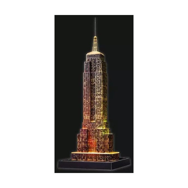 Ravensburger 3D Empire State Building - Night Ed. 216 Pcs