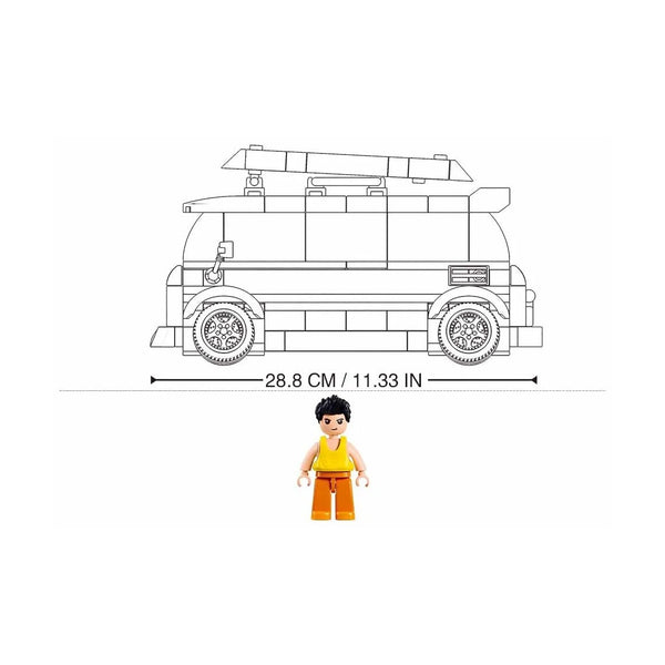 Sluban - Modelbricks- 1/35 Ts-1 Surf Car 276 Pcs