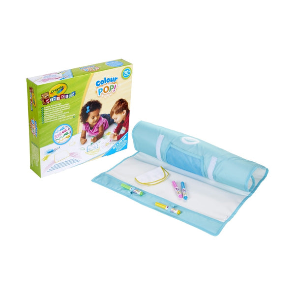 Crayola - Mk Color Pops 90X60Cm Mat - Move To Color & Erase