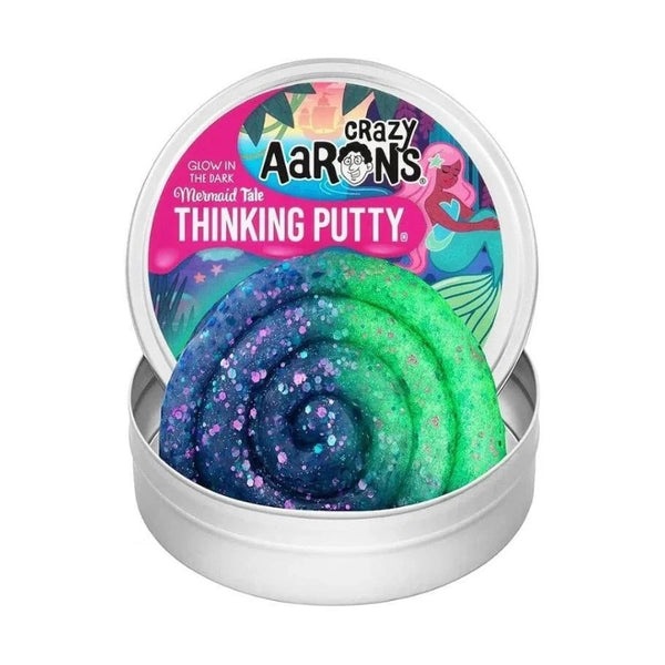 Crazy Aaron - Mermaid Tale - Full Size Thinking Putty Tin