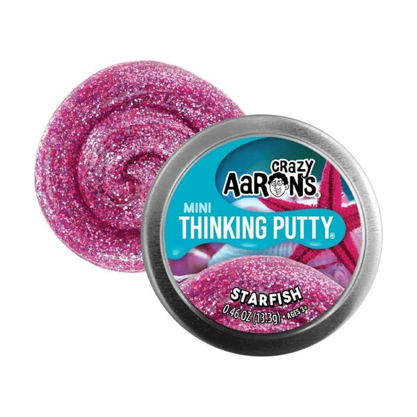 Crazy Aaron - Mini Starfish Thinking Putty Tin