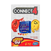 Hasbro Connect 4 Grab and Go - Portable Travel Strategy Game