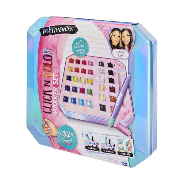 Inkfluencer Click N Color Marker Set