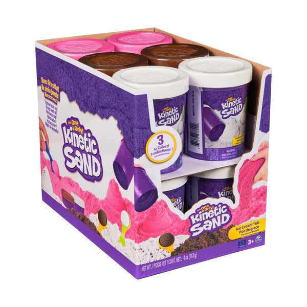 Spin Master Kinetic Sand Ice Cream Tub.CDU
