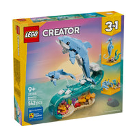 Lego - كرياتور - حيوانات البحر: الدلافين الجميلة