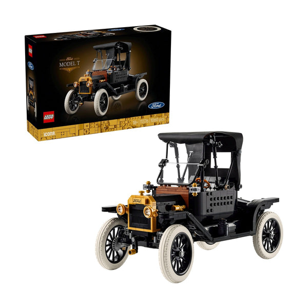 Lego - Icons - Ford Model T - Building And Construction Toys - Black/Gold