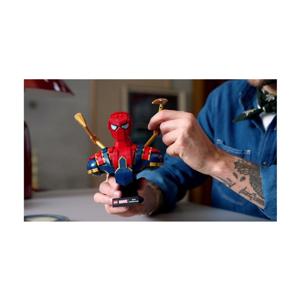 Lego - Super Heroes - Iron Spider-Man Bust