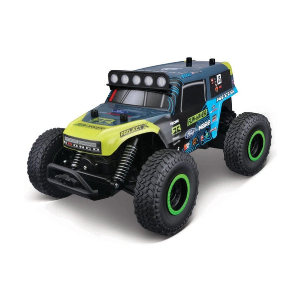 Maisto - "Brocky" Ultra 4 Ford Bronco - 2.4 Ghz (USB Rechargeable Vehicle) Rtr Up To 4 Players, 35M Control Range, Hobby Style Controller, USB/Lithium Rechargable/2Xaa Bat Included