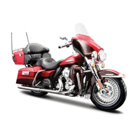 Maisto - 1:12 H-D Motorcycles, Assorted (Steerable Fork, Moveable Side Stand)