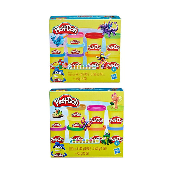 Play-Doh Colorful Compound 9 Pack - Assorted