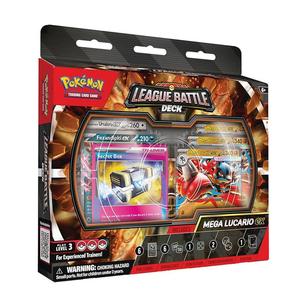 Pokemon TCG Mega Lucario ex League Battle Deck