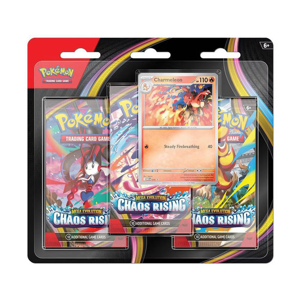 Pokemon TCG Mega Evolution—Chaos Rising Triple Pack