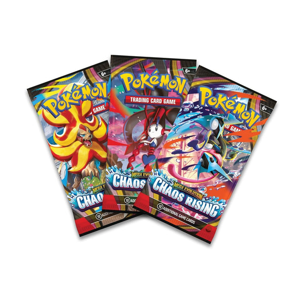 Pokemon TCG Mega Evolution—Chaos Rising Triple Pack