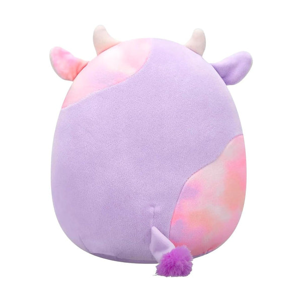 SQCR - Little Plush 7.5" Squishmallows Suri - Light Pink Cow With Pink Tie - Dye Spots