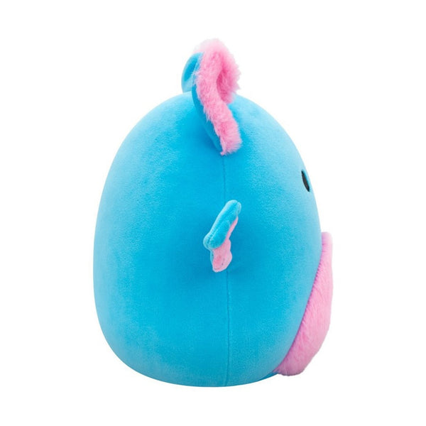 SQCR - Medium Plush 12" Squishmallows Boyle - Blue Fruit Bat W/Pink Belly - Fuzz-A-Mallows