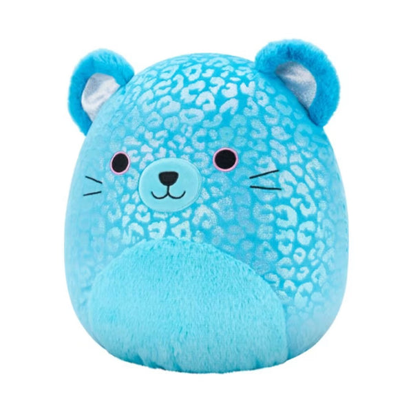 SQCR - Medium Plush 12" Squishmallows Sarge - Blue Jaguar W/Iridescent Spots