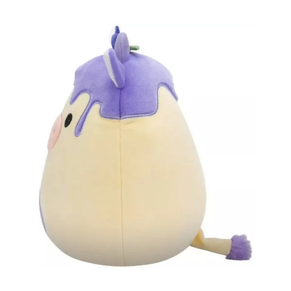 SQK - Little Plush 7.5" Squishmallows Benito - Blueberry Cheesecake Cow