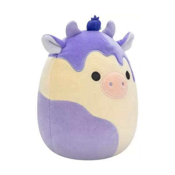 SQK - Little Plush 7.5" Squishmallows Benito - Blueberry Cheesecake Cow