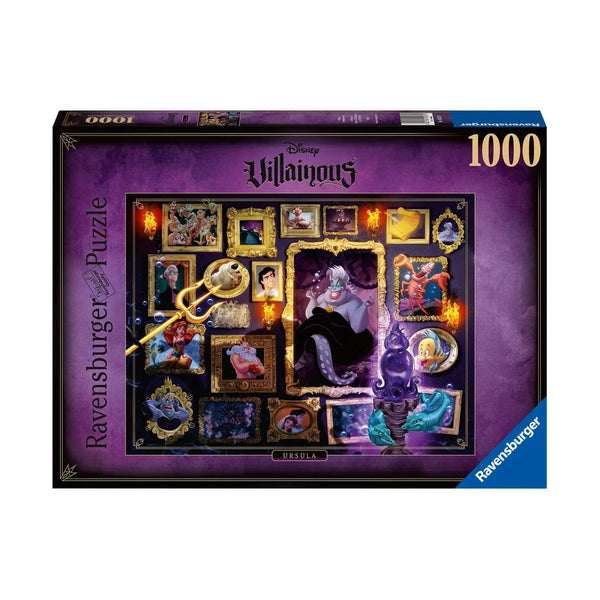 Ravensburger Disney Villainous: Ursula Jigsaw Puzzle 1000Pcs