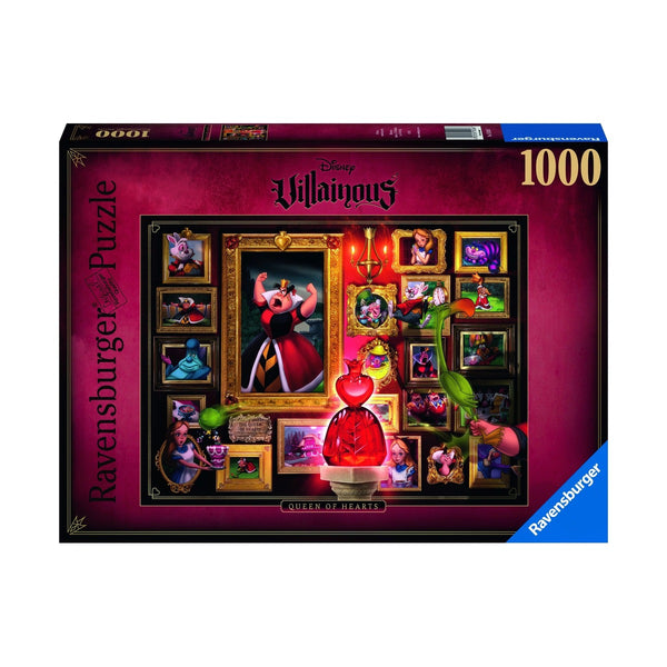 Ravensburger Disney Villainous: Queen of Hearts Jigsaw Puzzle 1000Pcs