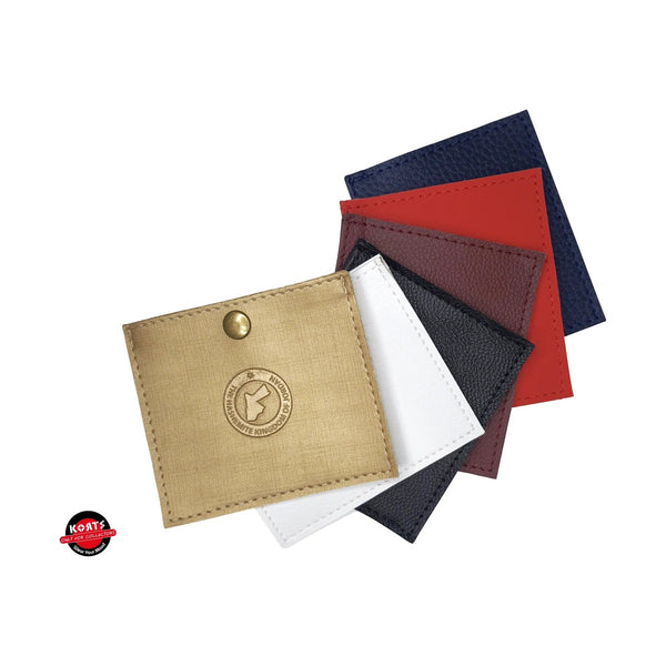 Korts - Leather Wallet Jordan Map خريطة الأردن Black