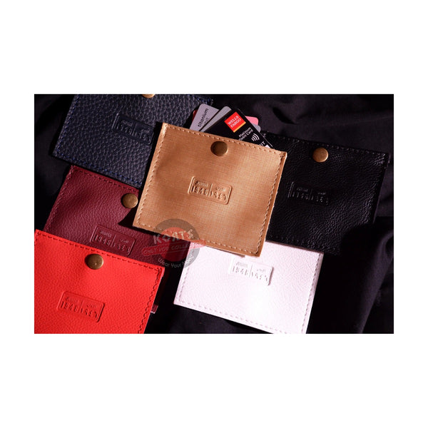 Korts - Leather Wallet Jordan Map خريطة الأردن Black