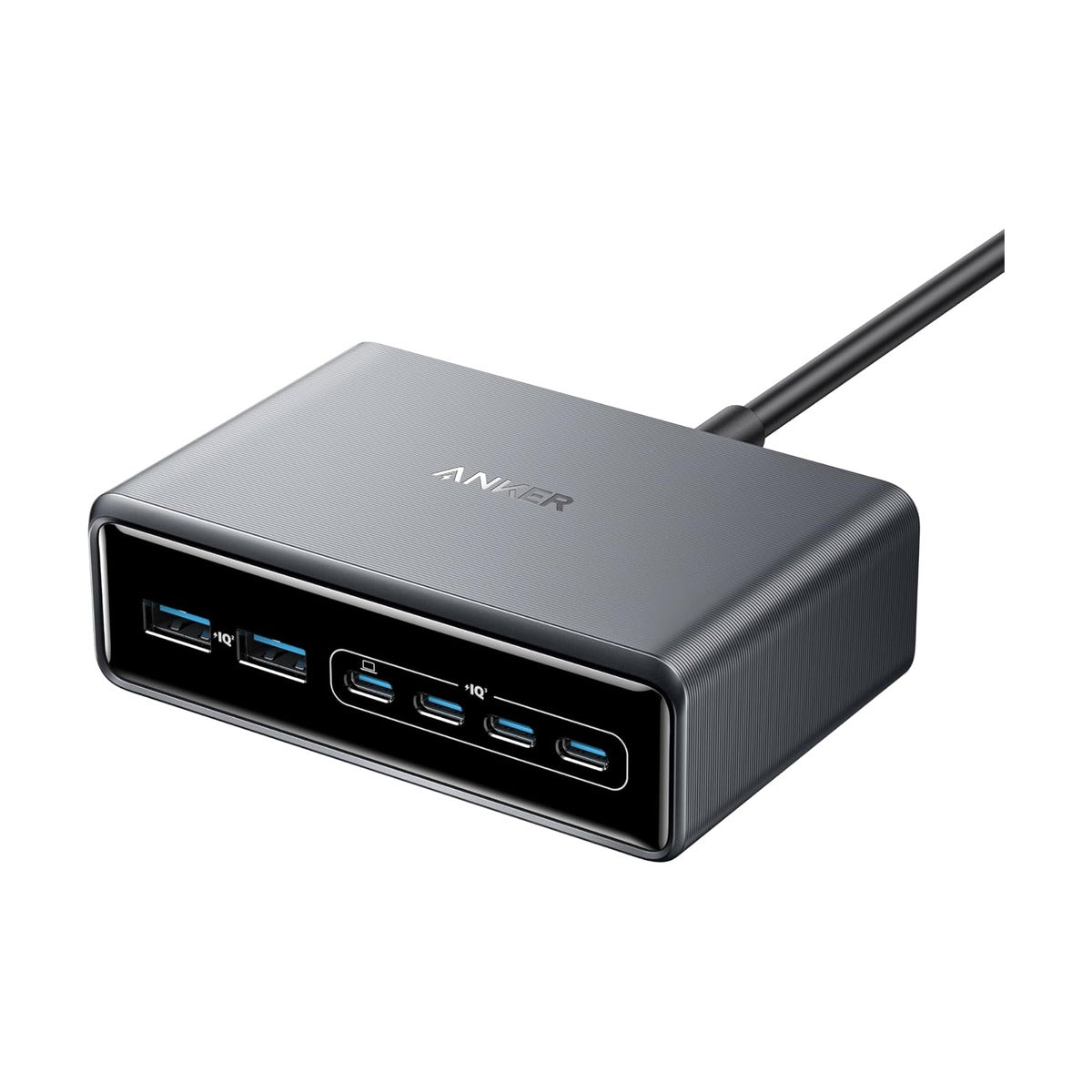 Anker Prime Charger, 200W, 6 Ports, Grey