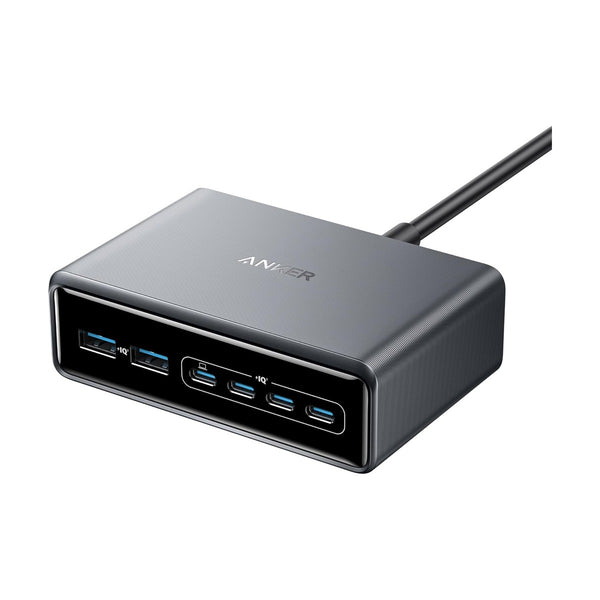 Anker Prime Charger, 200W, 6 Ports, Grey