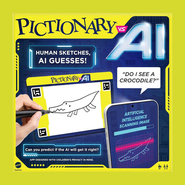 Pictionary Vs AI Family Game - Drawing and Guessing Party Set