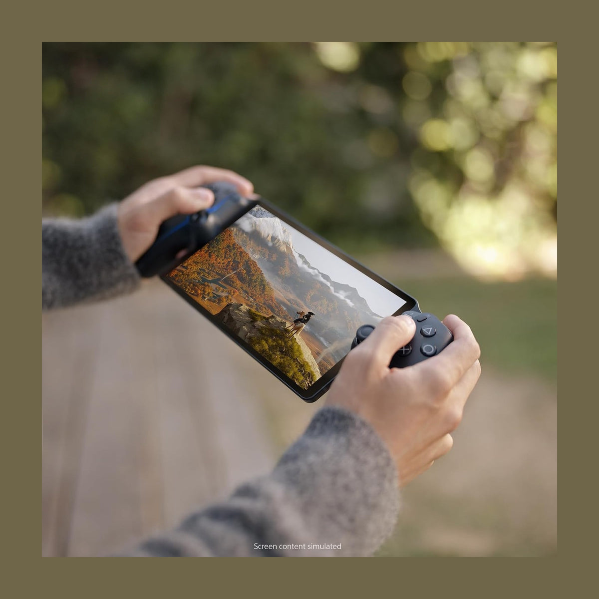 بلاي ستيشن بورتال ريموت بلاير (PlayStation Portal Remote Player) باللون الأسود "ميدنايت بلاك" - شاشة 8 بوصة لجهاز PS5