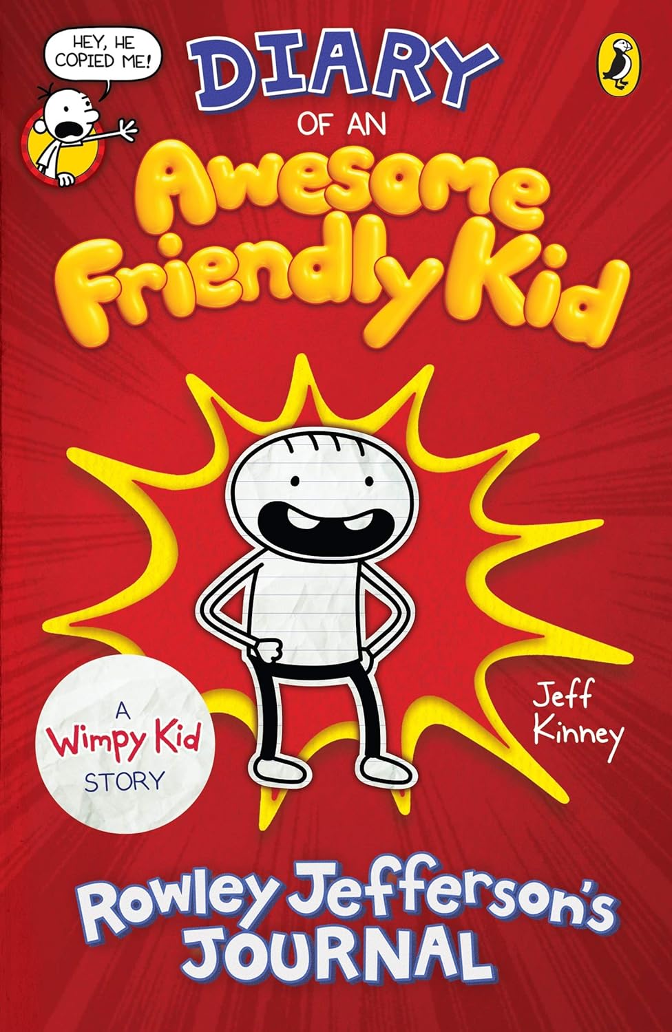 Diary Awesome Friendly Kid Rowley Jeffer by Jeff Kinney