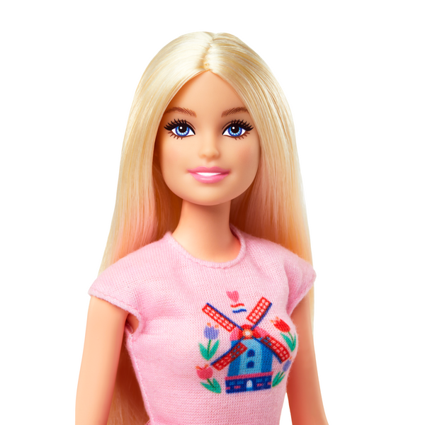 Barbie Doll With Puppy and Bike - Mattel Pet Playset for Kids