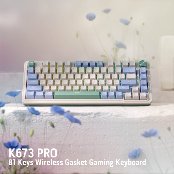 Redragon UCAL Pro Keyboard - Wired 2.4G and Bluetooth Connection