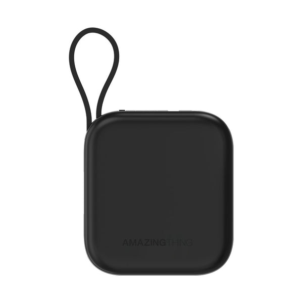 Amazingthing Thunder Go 10000mAh Power Bank - 2 Built In USB-C Cables