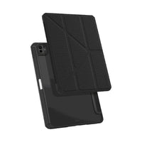 Amazingthing Titan Pro Case for iPad Pro 11 Inch M4 (2024), 5 ft Drop Protection, Origami Stand, Pencil Holder, Black