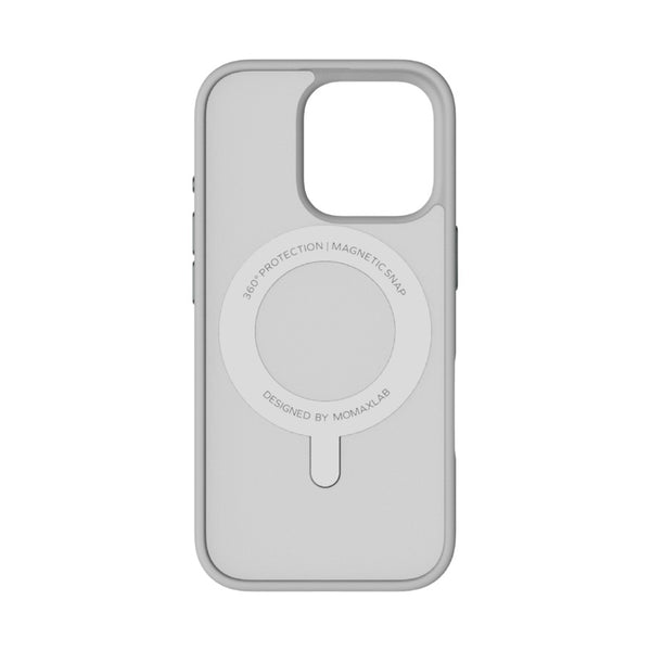 MOMAX ROLLER MAGNETIC CASE FOR IPHONE 16 PRO 6.3 - GREY