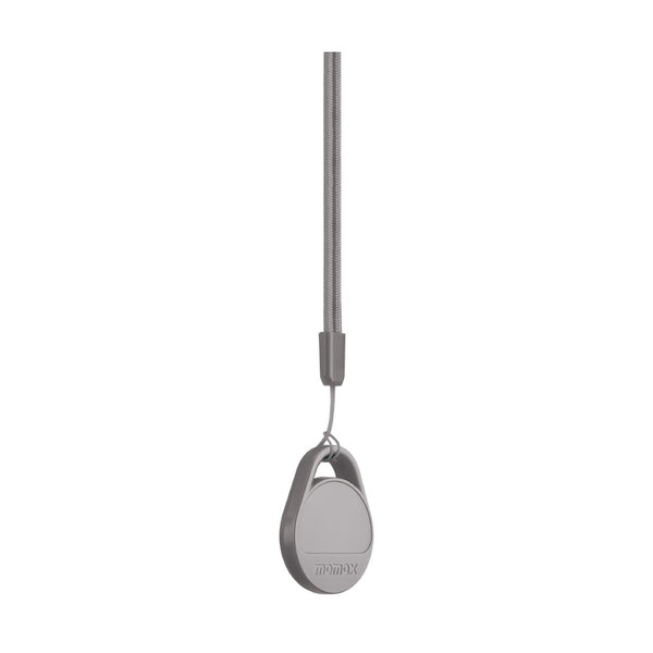 MOMAX PINPOP² LITE FIND MY TRACKER COMPATIBLE WITH APPLE FIND MY & ANDROID FIND MY DEVICES - GREY