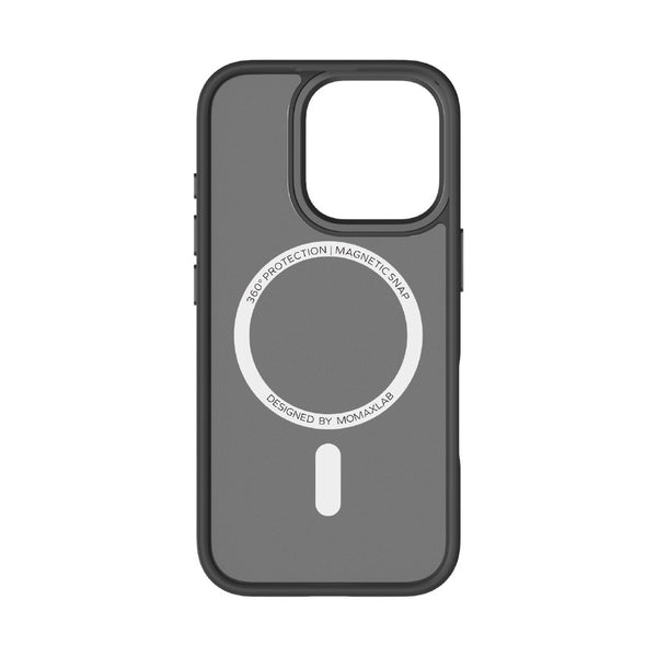 MOMAX PLAY MAGNETIC CASE FOR IPHONE 16 PRO 6.3 - BLACK