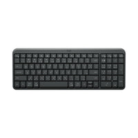 لوحة مفاتيح لاسلكية مدمجة بلوتوث® Logitech K250 Graphite - وصول جديد