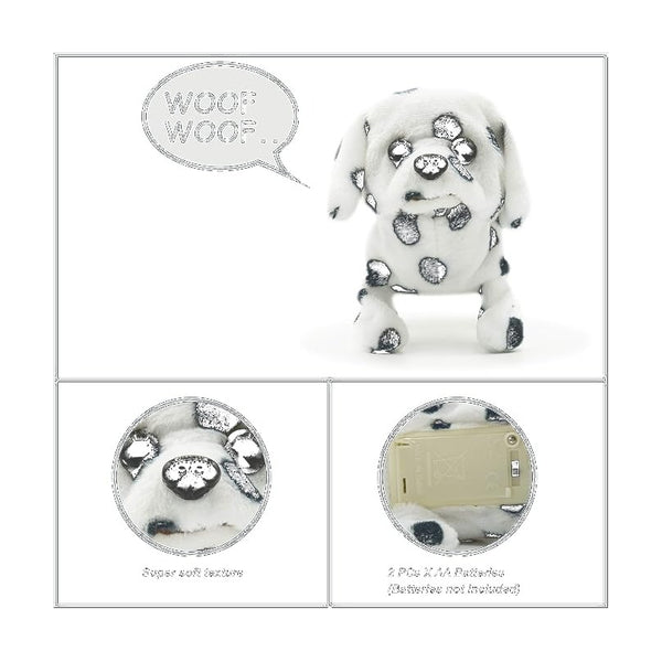 Pugs At Play Walking Spotty 6.5In