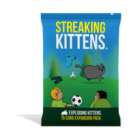 حزمة توسيع Streaking Kittens للعبة Exploding Kittens