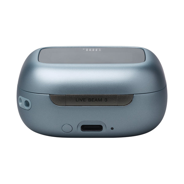 JBL - Live Beam 3 True Adaptive Noise Cancelling Perfect Calls, Blue