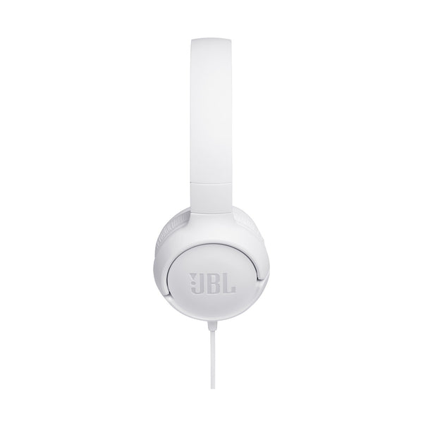 JBL - Tune 500 Wired On Ear headphones, White
